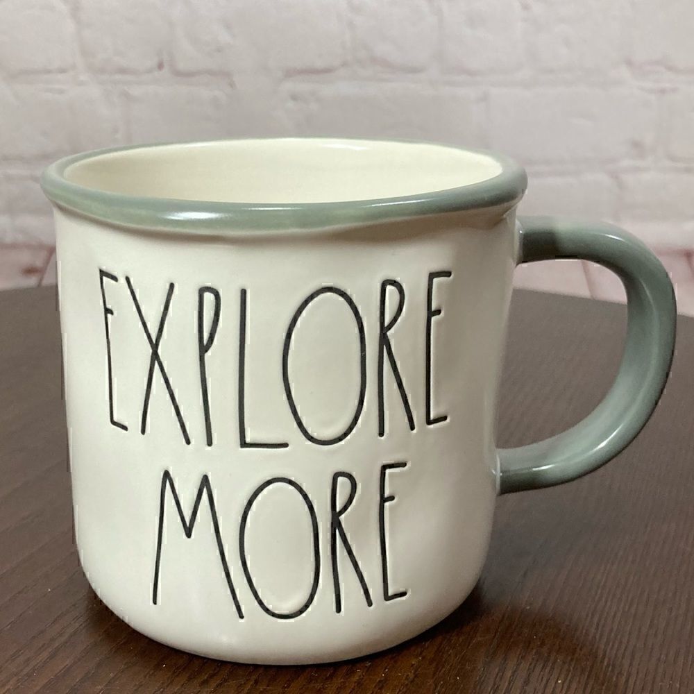 New RAE DUNN ARTISAN COLLECTION MUG “explore more”